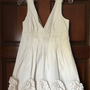 Adorably Sexy. New! BCBG dress w/ ruffle bottom.